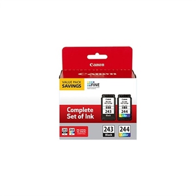 Canon - 243 / CL-244 Value Pack Standard Capacity Ink Cartridges - Black/Cyan/Magenta/Yellow