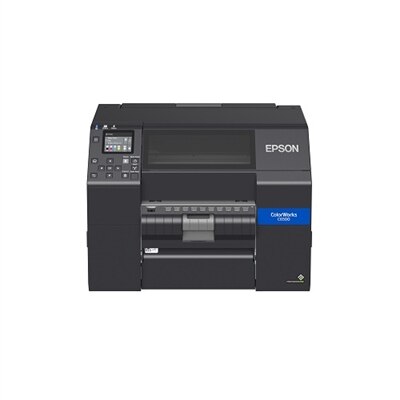 Epson ColorWorks CW-C6500P Color Inkjet Label Printer with Peel-and-Present (Gloss)
