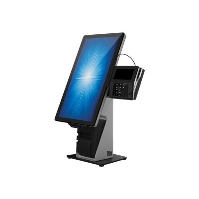 Elo Wallaby Self-Service - Stand - for point of sale terminal - black/silver - counter top - for I-Series 4.0 (15.6 in, 21.5 in)