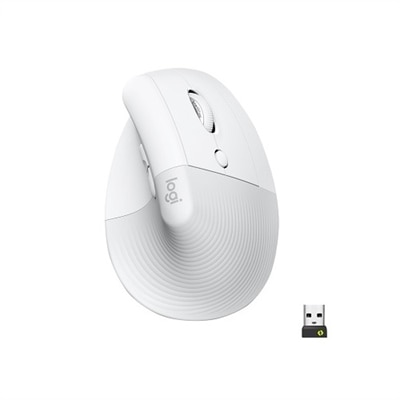 Logitech Lift Ergo Mouse - off white