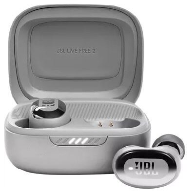 JBL LIVE FREE 2 TWS - True wireless earphones with mic - Silver