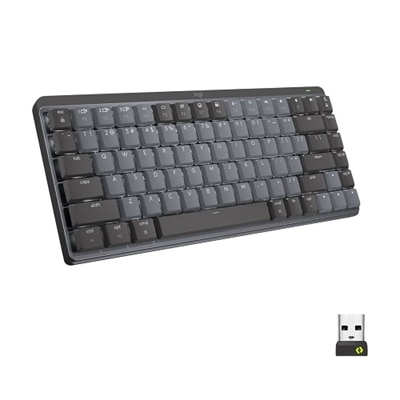 Logitech MX Mechanical Mini Wireless Illuminated Tactile Quiet - Graphite