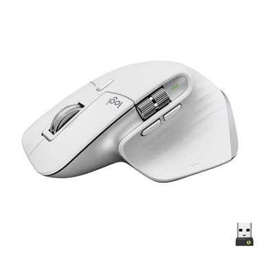 Logitech MX Master 3S Performance Wireless Mouse - Pale Grey