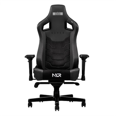 Next Level Racing Elite Gaming Chair Black Leather and Suede Edition