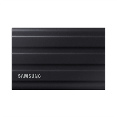 Samsung T7 Shield MU-PE1T0S - SSD - encrypted - 1 TB - external (portable) - USB 3.2 Gen 2 (USB-C connector) - 256-bit AES - black