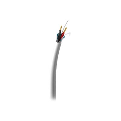 C2G 18 AWG Plenum-Rated Bulk Shielded Speaker Wire - Bulk speaker cable - 100 ft - shielded - white