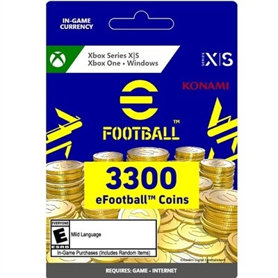 Download Xbox eFootball Coin 3300 Xbox One Digital Code