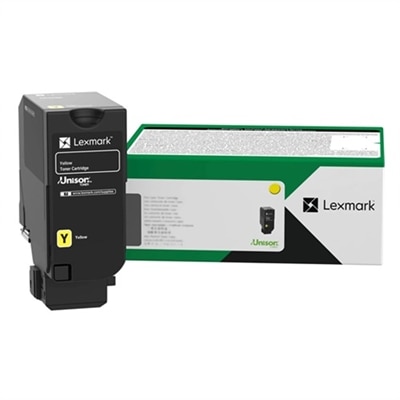 Lexmark Unison Original Laser Toner Cartridge - Yellow - 1 Each