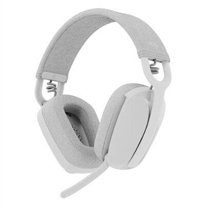 Logitech Zone Vibe 100 Wireless Headset - Off-White