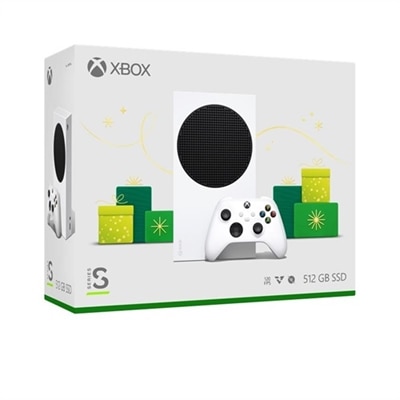 Microsoft - Xbox Series S 512 GB All-Digital (Disc-Free Gaming) - Holiday Console - White