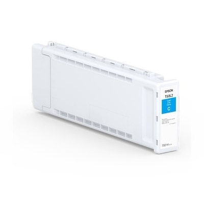 Epson T50L - 700 ml - High Capacity - cyan - original - blister with RF - ink cartridge - for SureColor T7770D