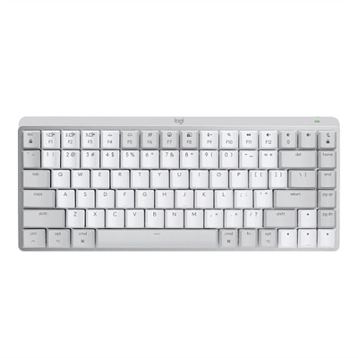 Logitech MX Mechanical Mini for Mac Wireless Illuminated Keyboard - Pale Gray