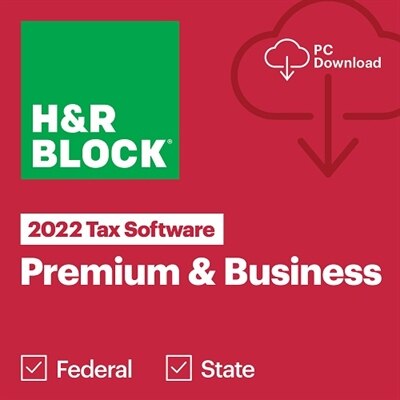 Download H&R Block Tax Software Premium & Business 2022 Windows