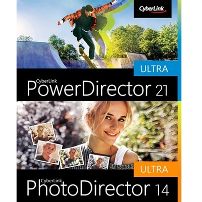 Image of Download CyberLink PowerDirector 21 Ultra & PhotoDirector 14 Ultra Bundle