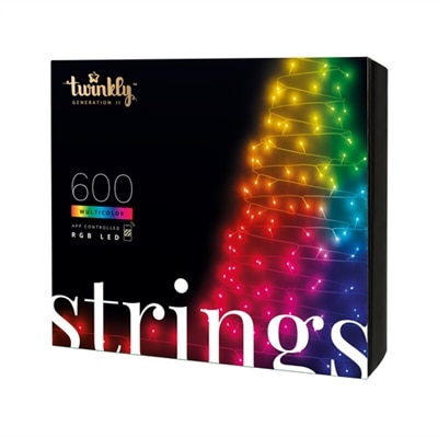 Twinkly Wi-Fi 600 LED Strings (Multicolor)