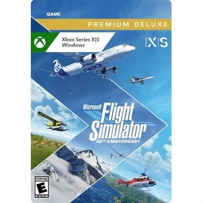 Download Xbox Microsoft Flight Simulator 40th Anniversary Premium Deluxe Edition Xbox One Digital Code