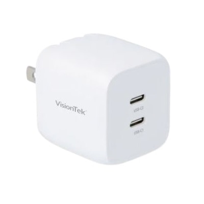VisionTek 35W GaN II Power Adapter - 2 Port