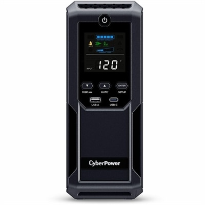 1500VA/900W, 120 VAC, NEMA 5-15P, Mini-Tower, 12 Outlets, LCD, $500000 CEG, 3YR Warranty