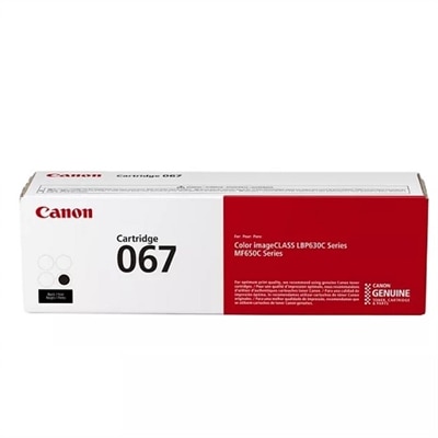 Canon 067 - Black - original - toner cartridge - for LBP633Cdw, LBP632Cdw, MF653Cdw, MF654Cdw, MF656Cdw