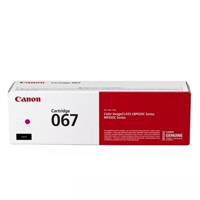 Canon 067 - Magenta - original - toner cartridge - for LBP633Cdw, LBP632Cdw, MF653Cdw, MF654Cdw, MF656Cdw