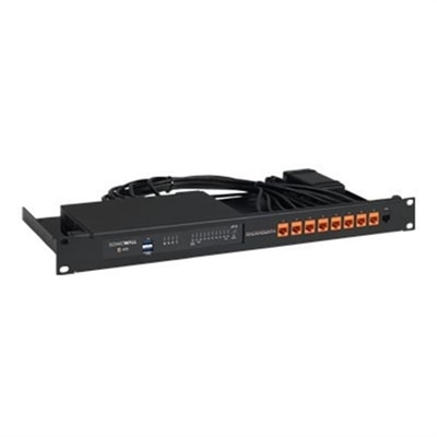 Rackmount.IT RM-SW-T10 - Network device mounting kit - rack mountable - RAL 9005 - 1U - 19