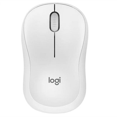 Logitech M240 Silent Bluetooth Mouse, Compact, Portable, Smooth Tracking, Off-white - Mouse - wireless - Bluetooth - off-white