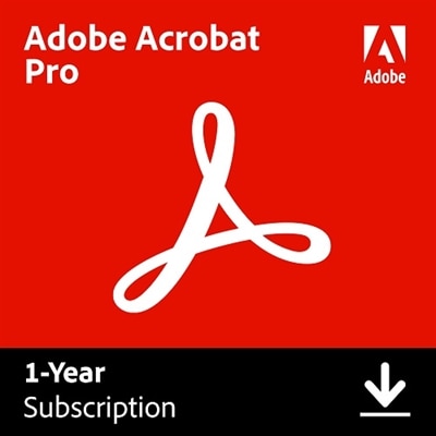 Image of Download Adobe Acrobat Pro Multiple Platforms 1 YR
