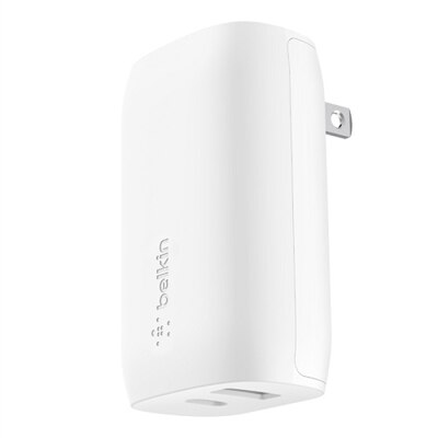 Belkin BoostCharge Dual Wall Charger with PPS 37W - White