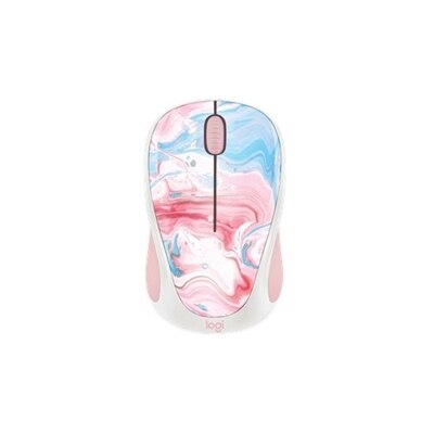 Logitech Design Collection Wireless Mouse - Cotton Candy