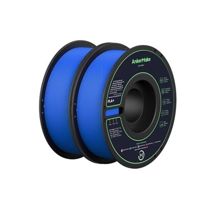 AnkerMake PLA+ 3D Printer Filament (2-Pack) - Blue
