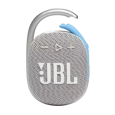 JBL Clip 4 Ultra-portable Waterproof Speaker - White