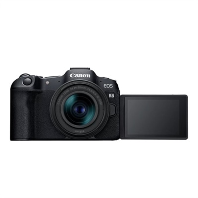 Canon EOS R8 24.2 Megapixel Full Frame Sensor Mirrorless Camera with Lens - 0.94" - 1.97"