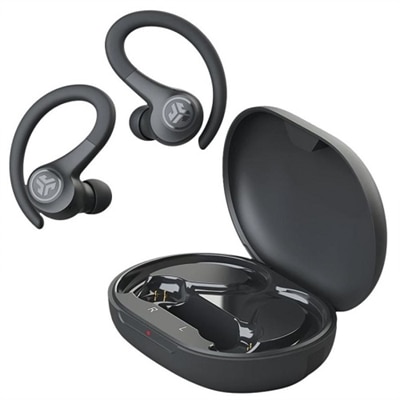 JLab Audio Go Air Sport - True wireless earphones with mic - in-ear - Bluetooth - graphite
