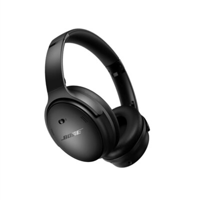 Bose QuietComfort - Headphones with mic - full size - Bluetooth - wireless, wired - active noise canceling - 3.5 mm jack - black