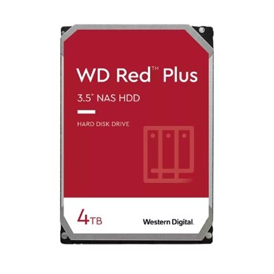WD Red Plus NAS WD40EFPX - Festplatte - 4 TB - Intern - 3.5 (8.9 Cm) - SATA