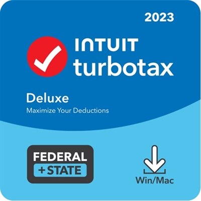 Download TurboTax Deluxe Federal plus State 2023