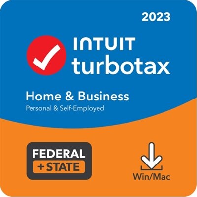 Download TurboTax Home and Business Federal plus State 2023