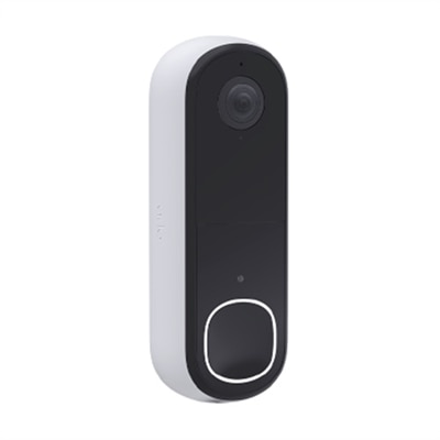 Arlo - Smart Wi-Fi Video Doorbell (2nd Generation) - Wired/Battery Operated with 2K Resolution - White