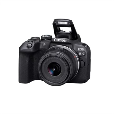 Canon EOS R10 24.2 Megapixel Full Frame Sensor Mirrorless Camera with Lens - 0.71" - 1.77"