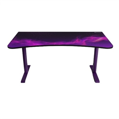 Arozzi Arena Special Edition Gaming Desks - Deep Purple - Galaxy