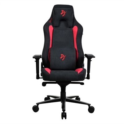 Arozzi Vernazza Series Supersoft Gaming Chair - Black and Red