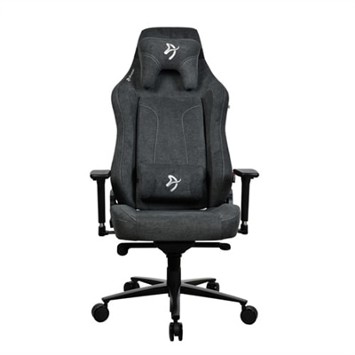 Arozzi Vernazza Series Soft Fabric Gaming Chair - XL - Dark Grey