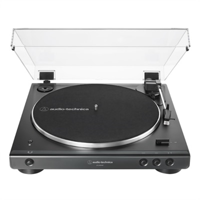 Audio-Technica AT-LP60XBT Fully Automatic Wireless Belt-Drive Turntable - Black