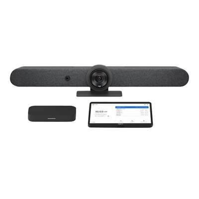 LogitechÂ® Large Room Solution for Google Meet with Tap + Rally Bar
