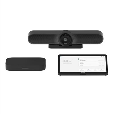 LogitechÂ® Small Room Solution for Google Meet with Tap + MeetUp