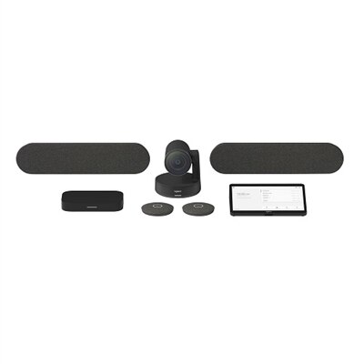 LogitechÂ® Large Room Solution for Google Meet with Tap + Rally Plus Kit