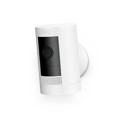 Ring Stick Up Cam Indoor/Outdoor Full HD Network Camera - Color - 1 - White