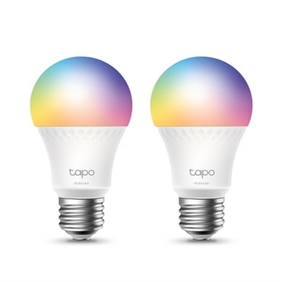 tp-link TL135E Smart WiFi Light Bulb, Multicolor - 2 pack