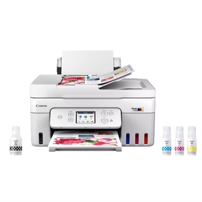 Canon PIXMA G4280 Wireless MegaTank Inkjet Multifunction Printer - Color - White