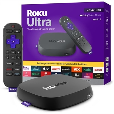 Roku Ultra 2024 | 4K/HDR10+/Dolby Vision & Atmos Streaming Device